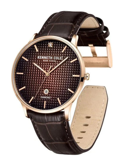 Kenneth Cole Round Analog Watch - KCWGB2233503MN