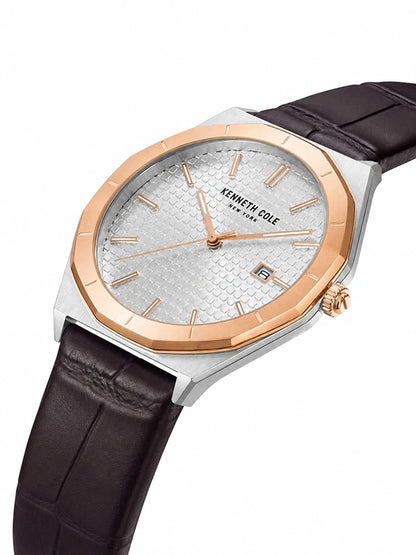 Kenneth Cole Round Analog Watch - KCWGB2234210MN