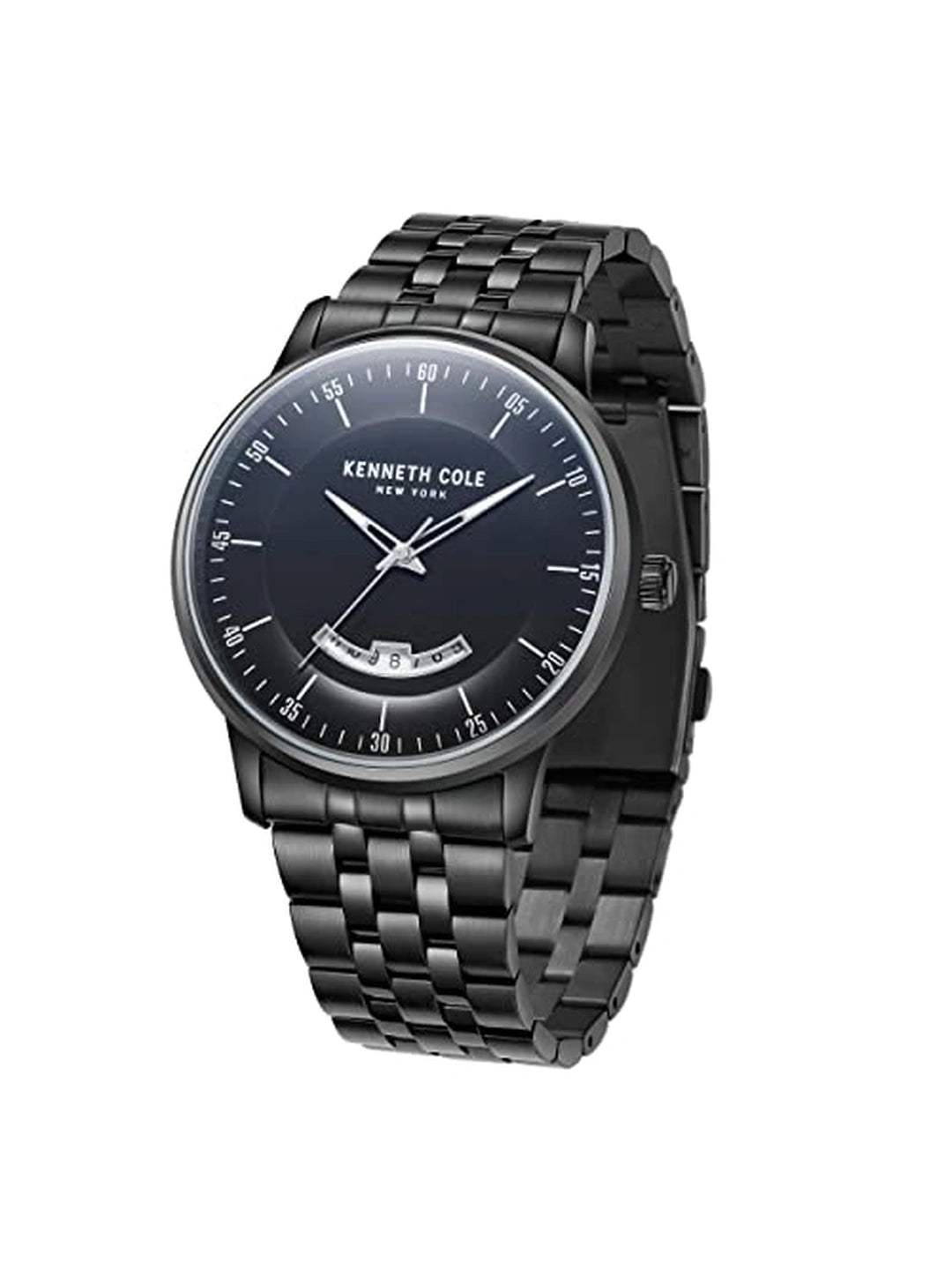 Kenneth Cole Round Black Dial Analog Watch - KCWGH2221202MN