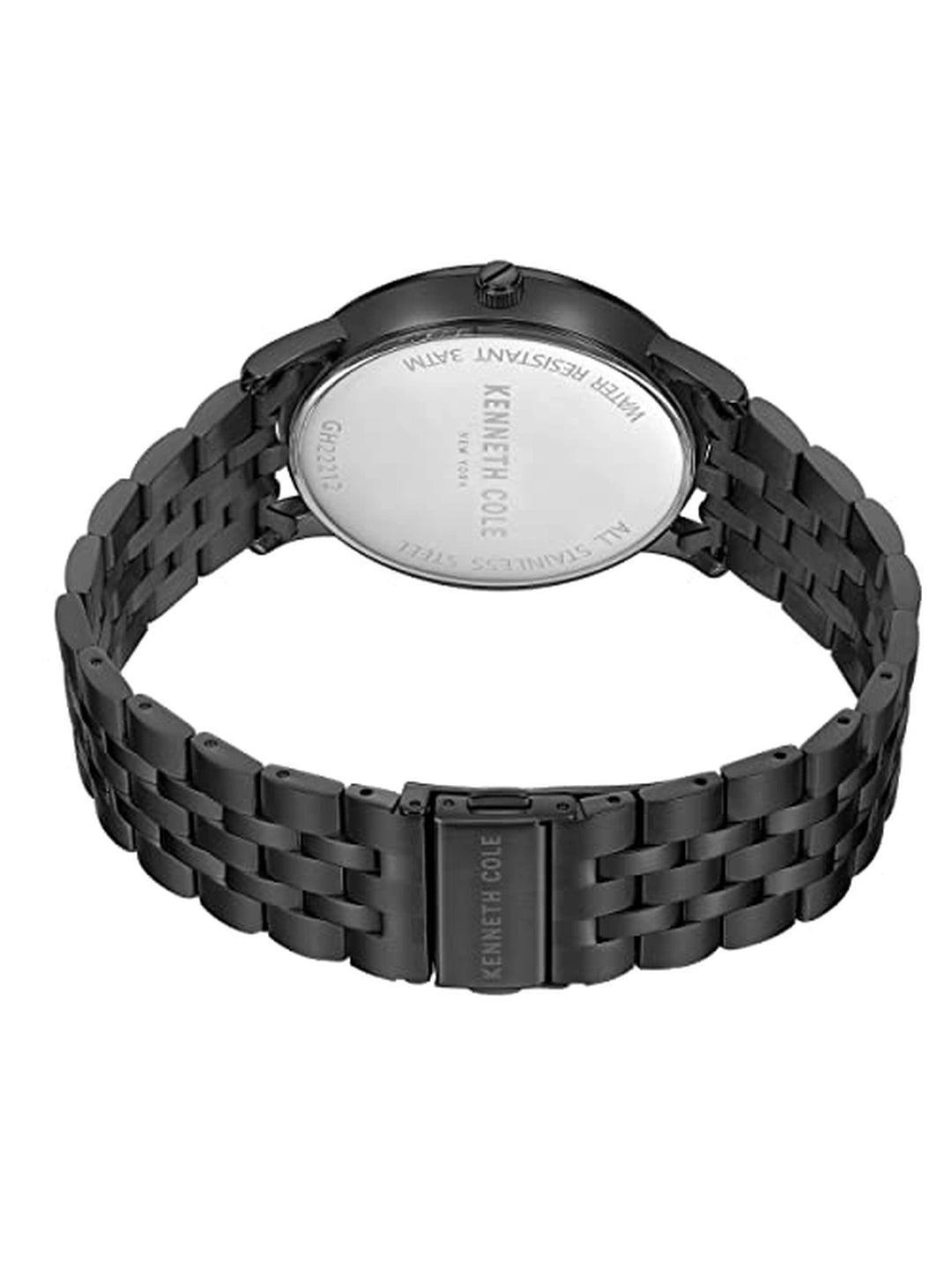Kenneth Cole Round Black Dial Analog Watch - KCWGH2221202MN