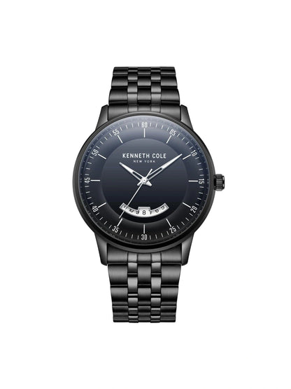 Kenneth Cole Round Black Dial Analog Watch - KCWGH2221202MN