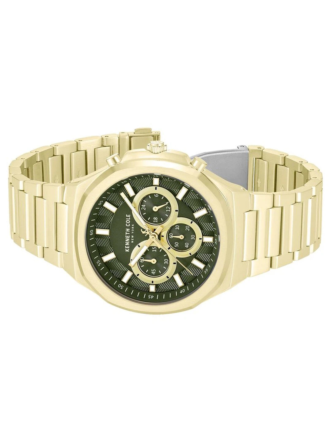 Kenneth Cole Round Green Dial Analog Watch - KCWGI2104905MNW