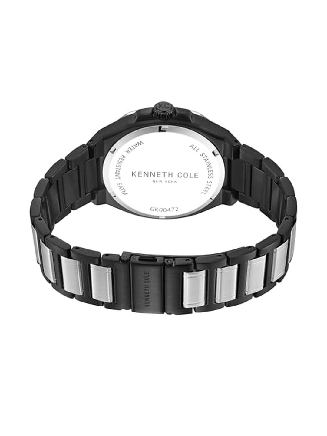 Kenneth Cole Round Black Dial Analog Watch - KCWGK0047203MN