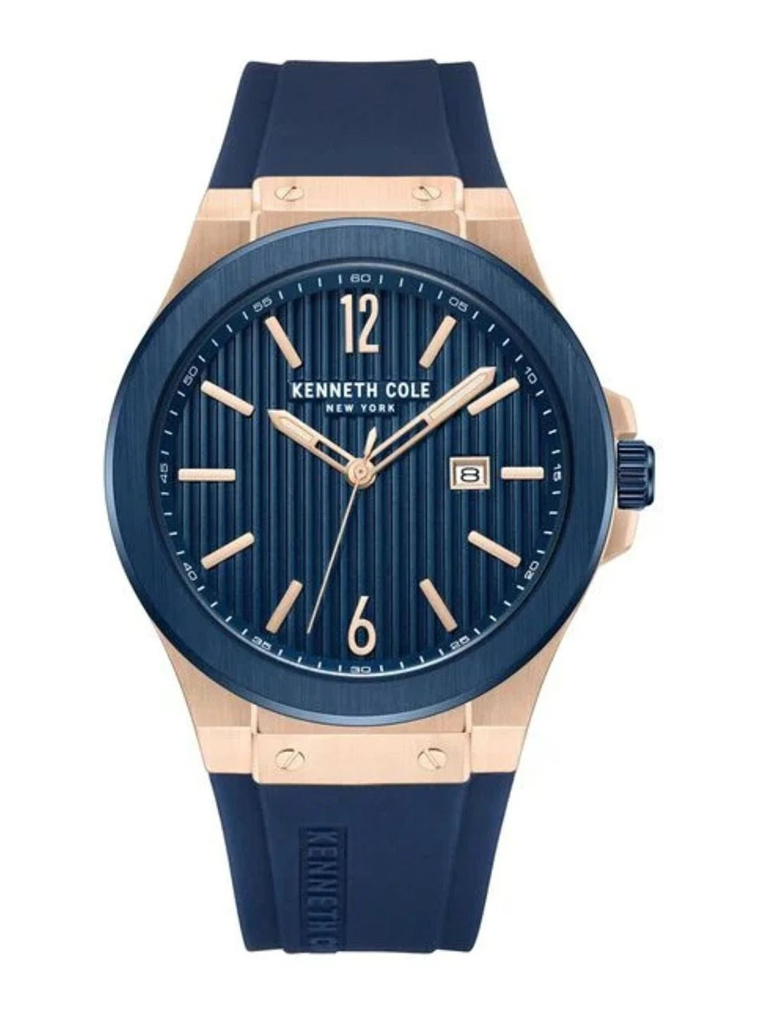 Kenneth Cole Quartz Analog With Blue Dial Watch - KCWGN0034403MN
