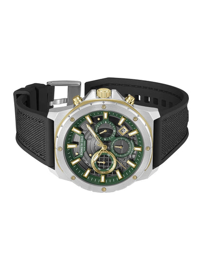 Kenneth Cole Round Green Dial Analog Watch - KCWGO0087603MNW