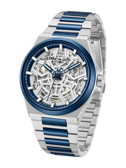 Kenneth Cole Round Silver Dial Analog Watch - KCWGY0065304MN