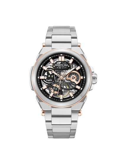 Kenneth Cole Round Black Dial Analog Watch - KCWGY0065605MN
