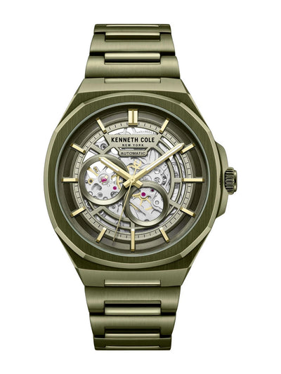 Kenneth Cole Capsule Round Green Dial Analog Watch - KCWGY2122304MNW