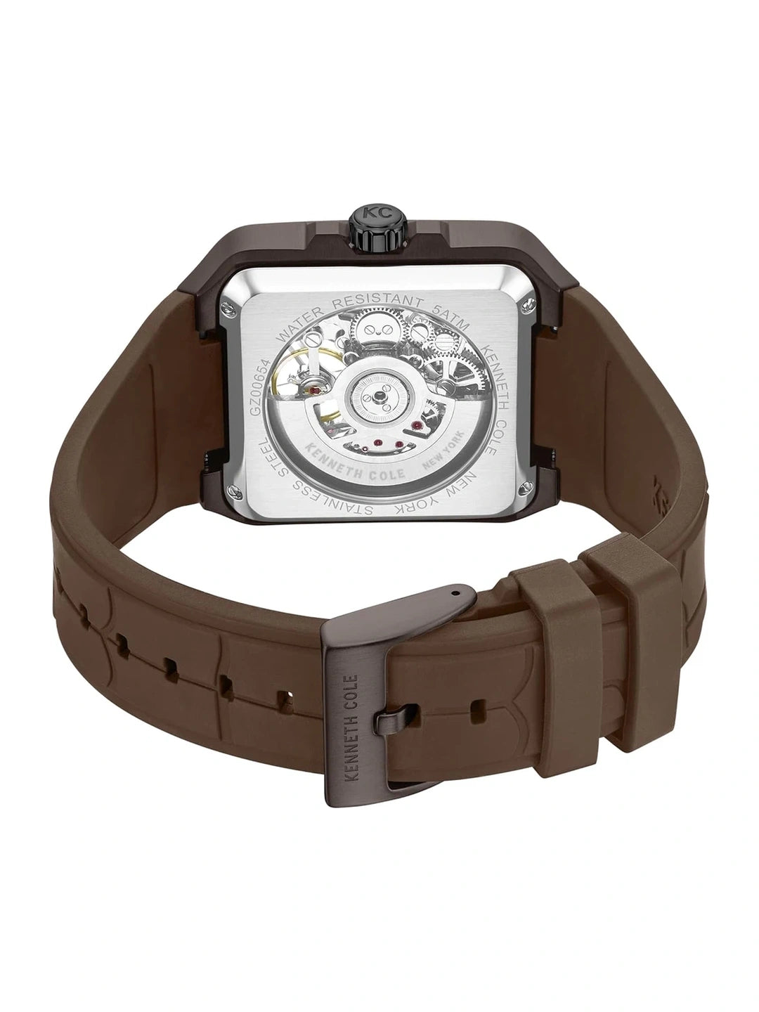 Kenneth Cole Round Brown Dial Analog Watch - KCWGZ0065402MN