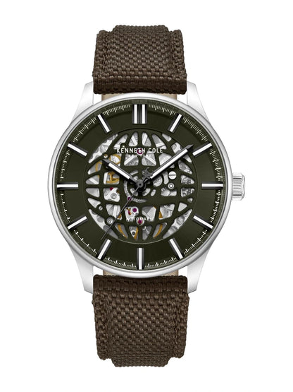 Kenneth Cole Round Green Dial Analog Watch - KCWGZ0089001MNW