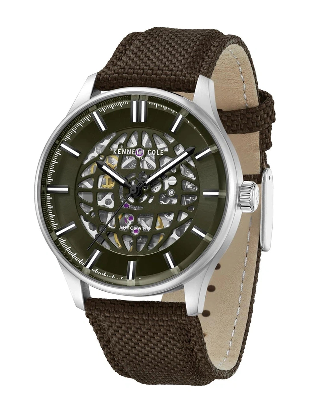 Kenneth Cole Round Green Dial Analog Watch - KCWGZ0089001MNW