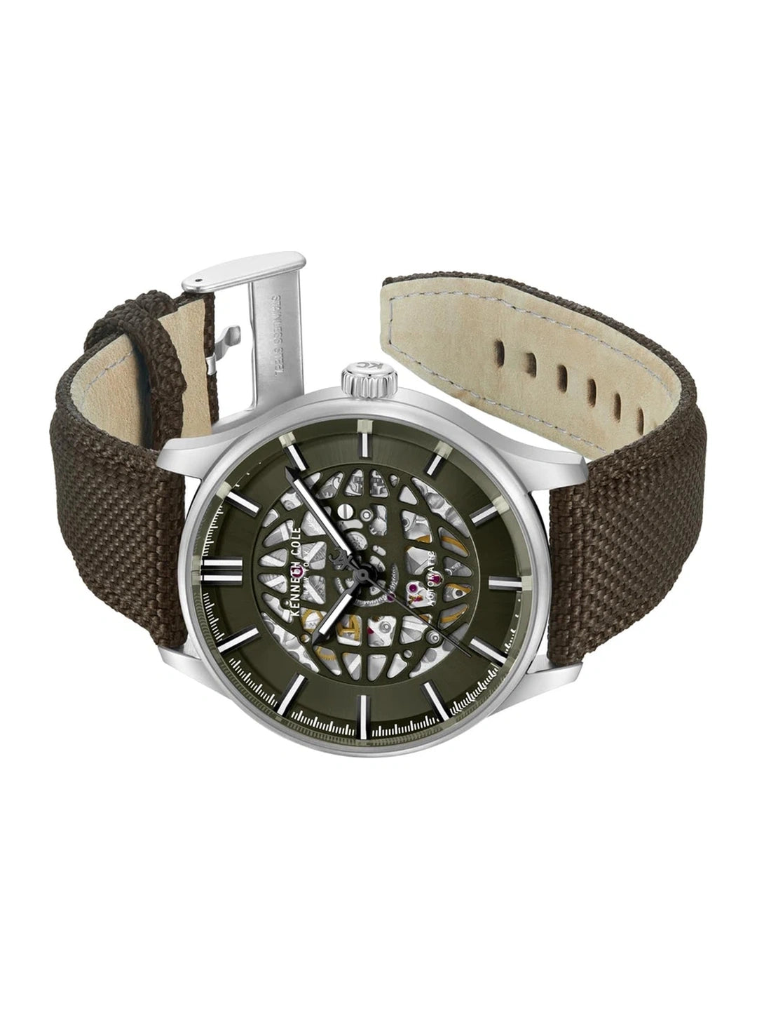 Kenneth Cole Round Green Dial Analog Watch - KCWGZ0089001MNW