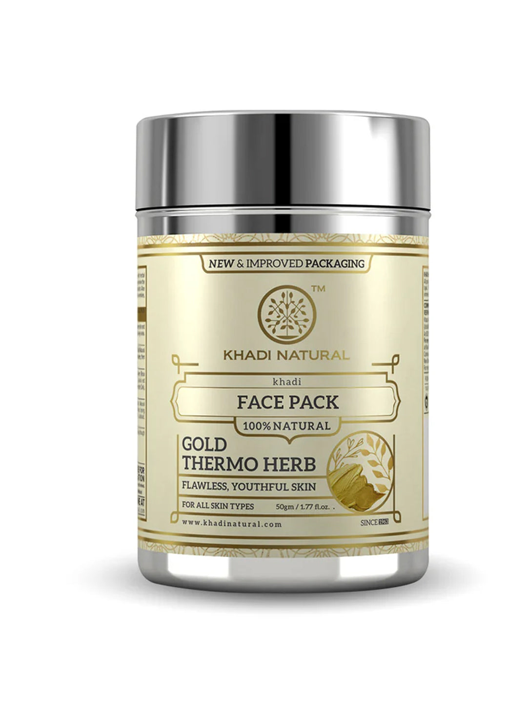Khadi Natural Gold Thermo Herb Face Pack
