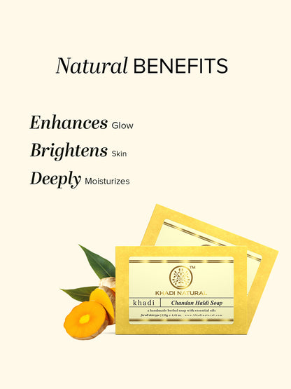 Khadi Natural Chandan Haldi Soap