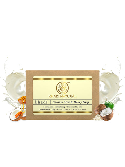 Khadi Natural Coconut Milk & Honey Soap