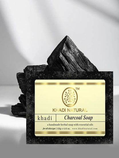 Khadi Natural Charcoal Soap