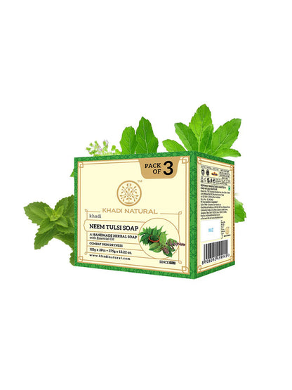 Khadi Natural Neem Tulsi Soap 125g