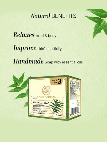 Khadi Natural Pure Neem Soap
