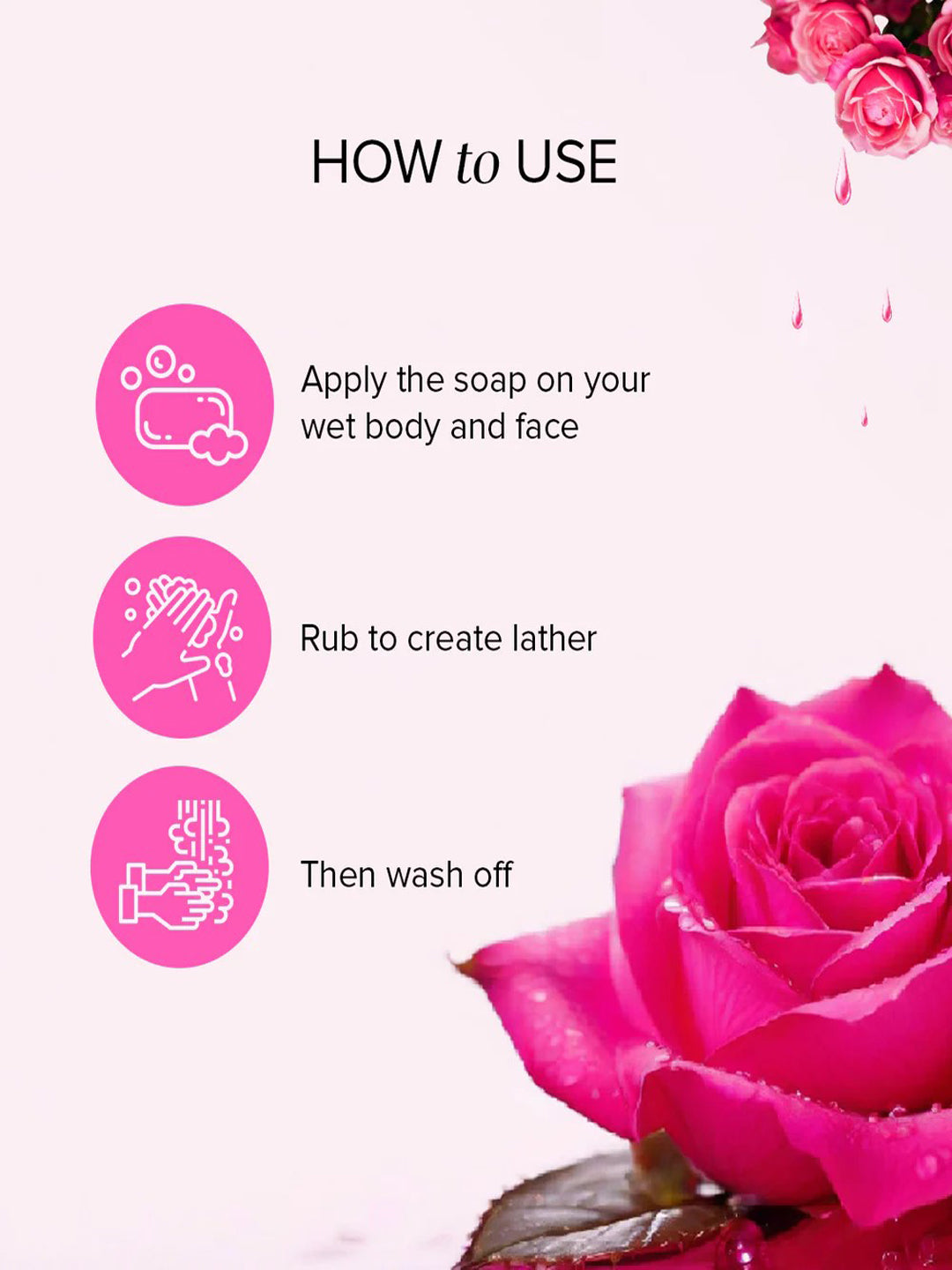 Khadi Natural Rosewater Soap