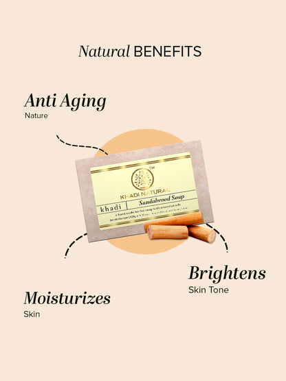 Khadi Natural Sandalwood Soap