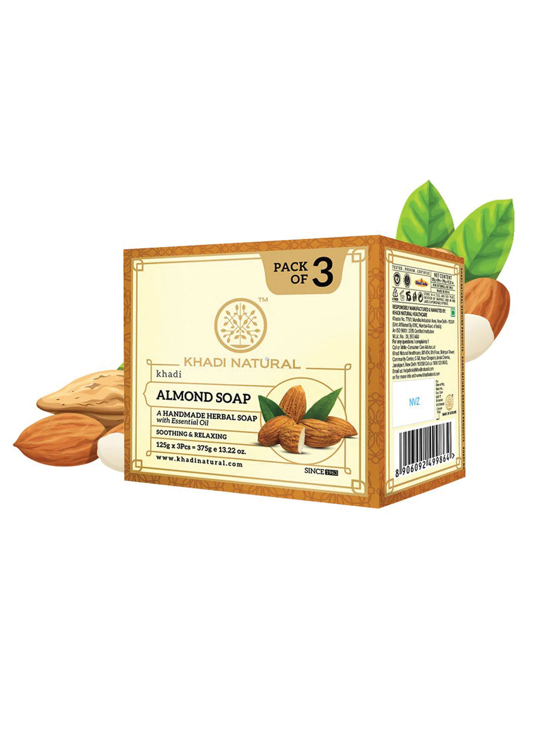 Khadi Natural Almond Soap