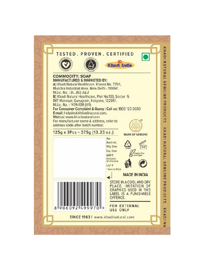 Khadi Natural Sandalwood Soap