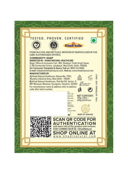 Khadi Natural Pure Neem Soap