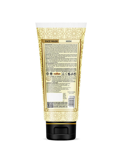 Khadi Natural Neem Face Wash Tube
