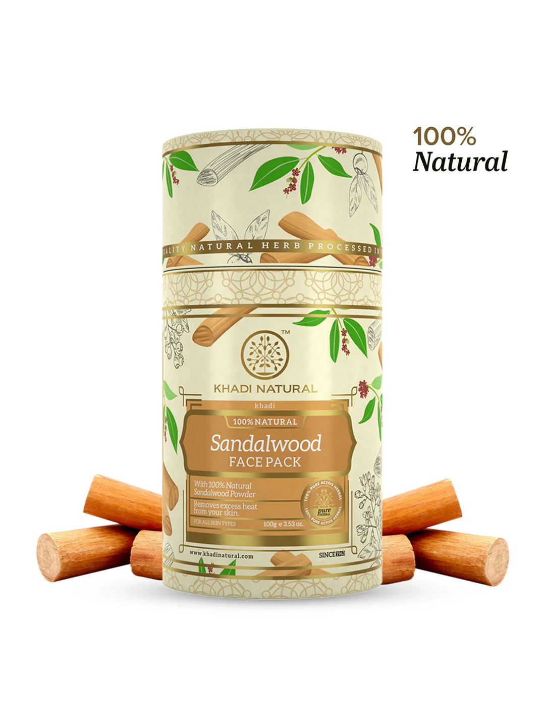 Khadi Natural Sandalwood Face Pack