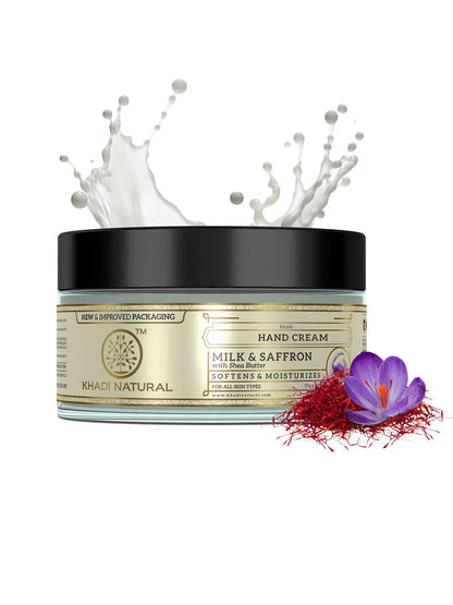 Khadi Natural Milk & Saffron Hand Cream