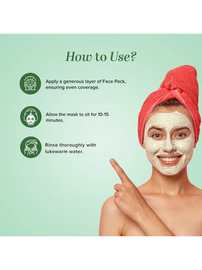 Khadi Natural Neem Tulsi Face Pack (50g)