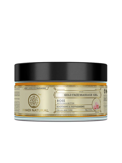 Khadi Natural Gold Face Massage Gel (50g)