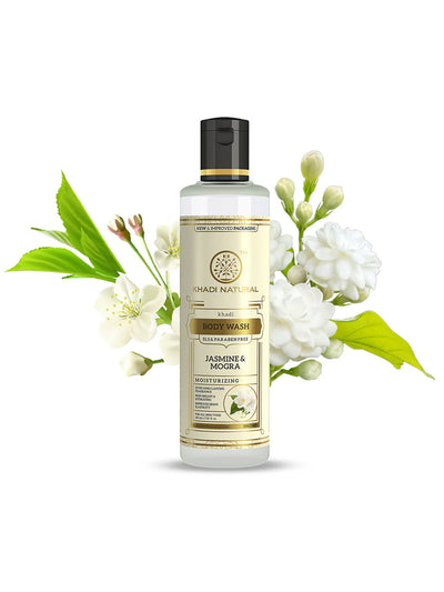 Khadi Natural Jasmine & Mogra Body Wash (210ml)