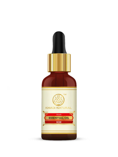 Khadi Natural Rose Essential Oil (15ml)