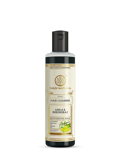 Khadi Natural Amla & Bhringraj Hair Cleanser (210ml)