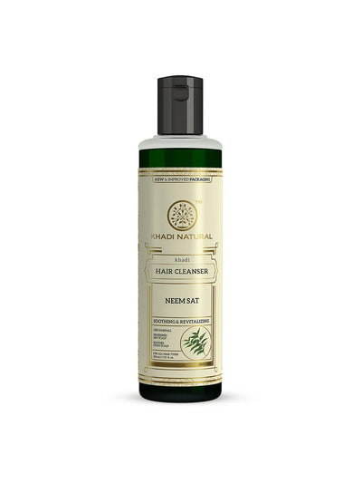 Khadi Natural Neem Sat Hair Cleanser (210ml)