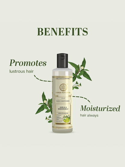 Khadi Natural Amla & Bhringraj Hair Conditioner (210ml)