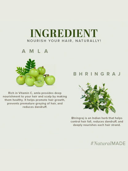 Khadi Natural Amla & Bhringraj Hair Conditioner (210ml)