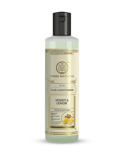 Khadi Natural Honey & Lemon Hair Conditioner (210ml)