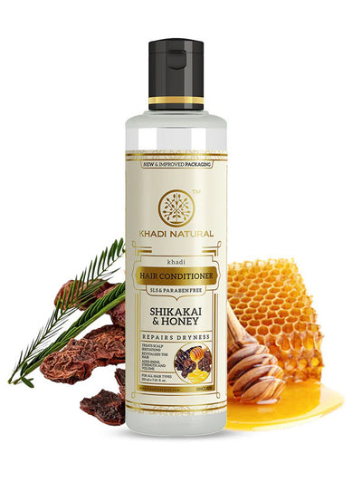 Khadi Natural Shikakai & Honey Hair Conditioner (210ml)