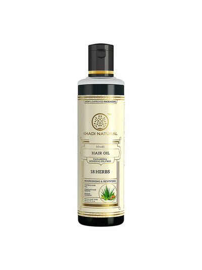 Khadi Natural 18 Herbs Hair Oil (210ml)