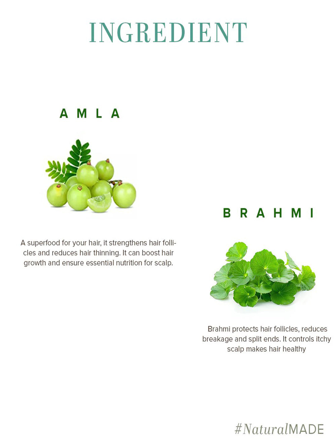 Khadi Natural Amla & Brahmi Hair Oil (210ml)