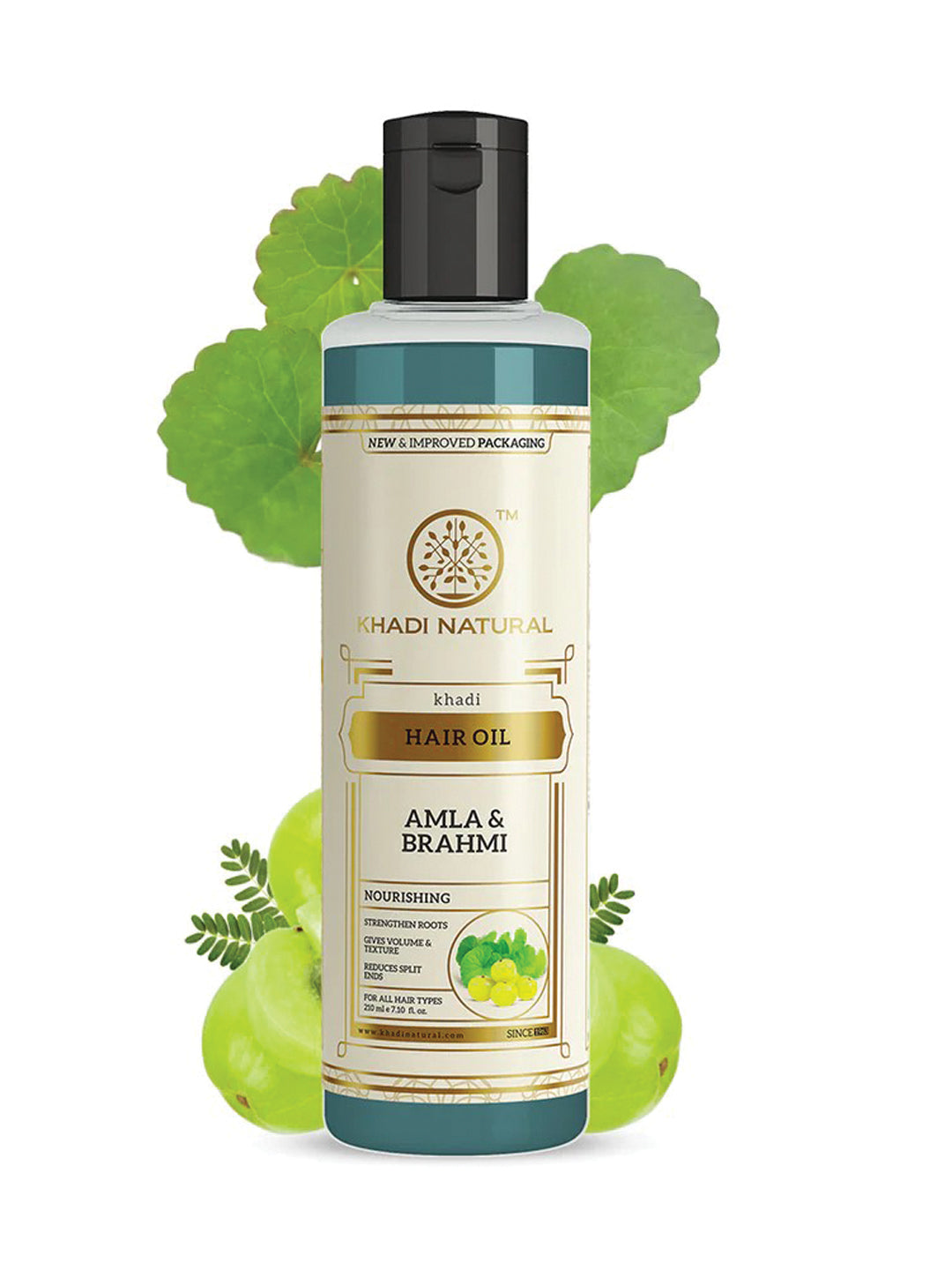 Khadi Natural Amla & Brahmi Hair Oil (210ml)