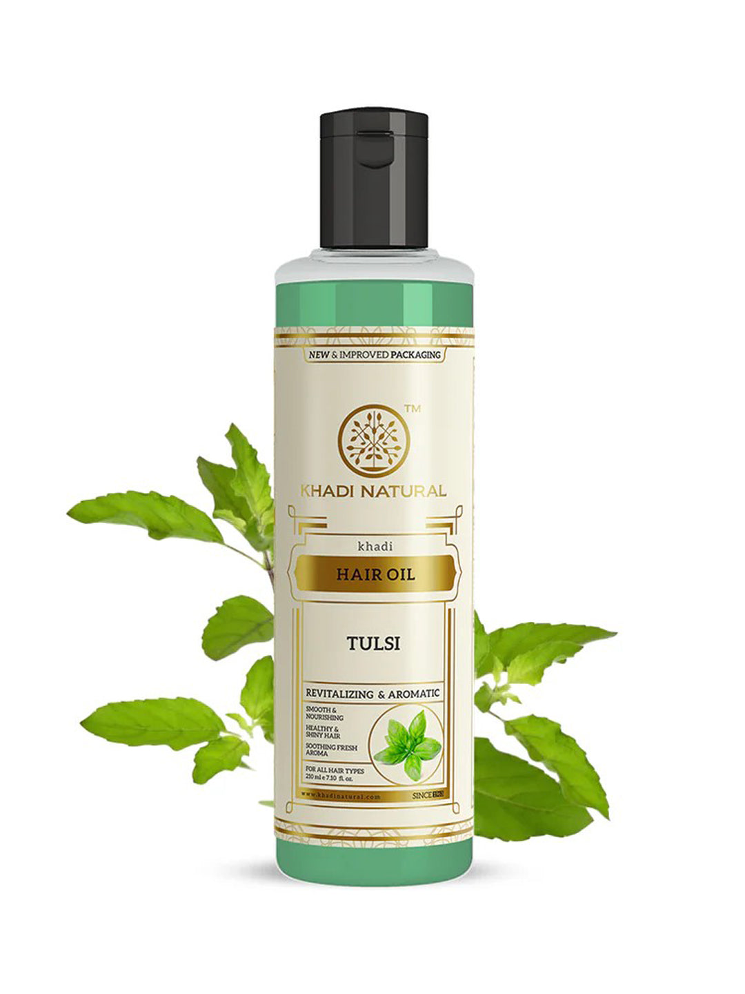 Khadi Natural Tulsi Hair Oil (210ml)