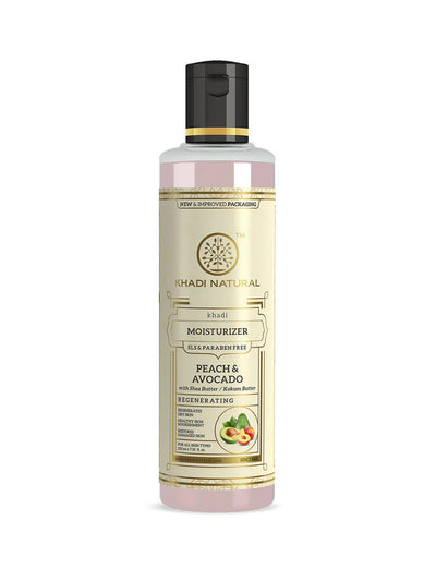 Khadi Natural Peach & Avocado Moisturizer (210ml)