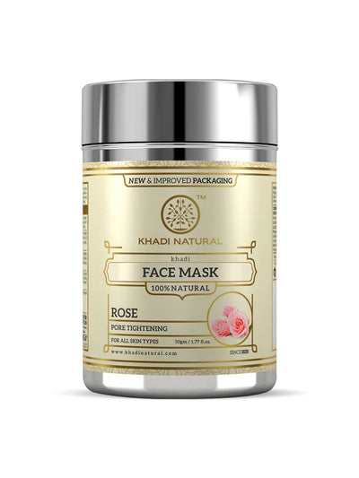 Khadi Natural Rose Face Mask (50g)