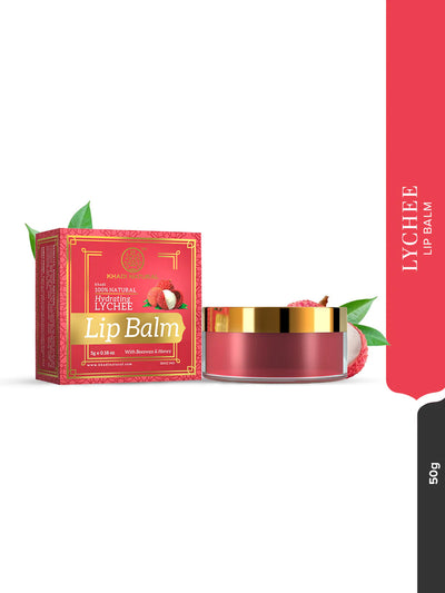 Khadi Natural Lychee Lip Balm (5g)