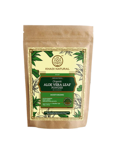 Khadi Natural Organic Aloe Vera Leaf Powder (100g)