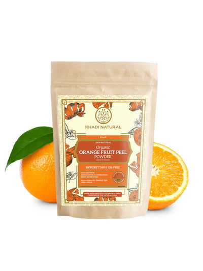Khadi Natural Organic Orange Fruit Peel (100g)