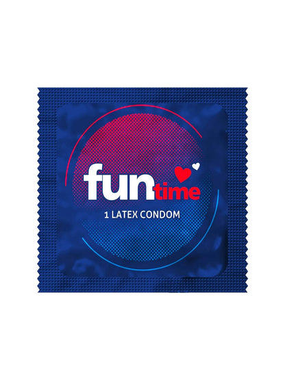 Funtime Dotted Ribbed and Contoured Climax Control Condoms